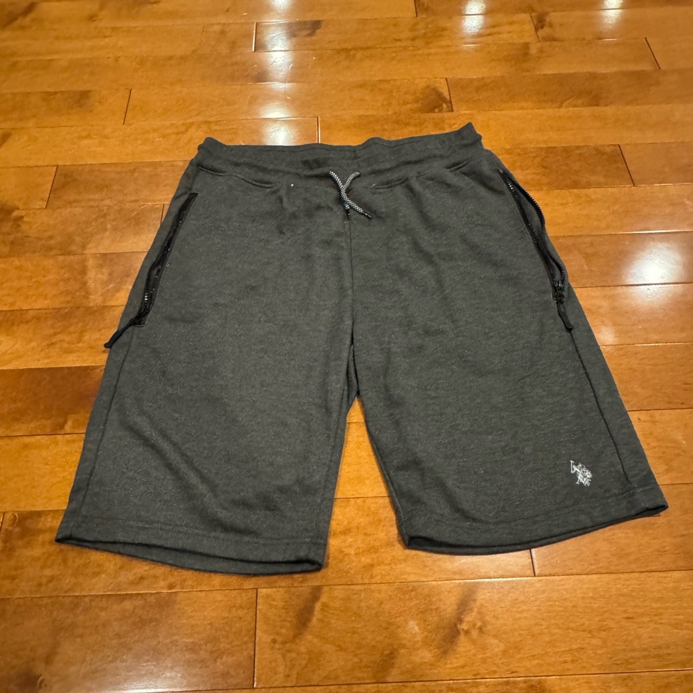 U.S. Polo Assn. Dark Gray Athletic Shorts